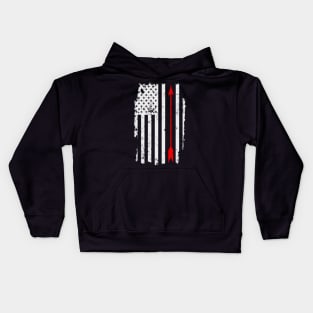 Arrow Archery USA Flag Kids Hoodie